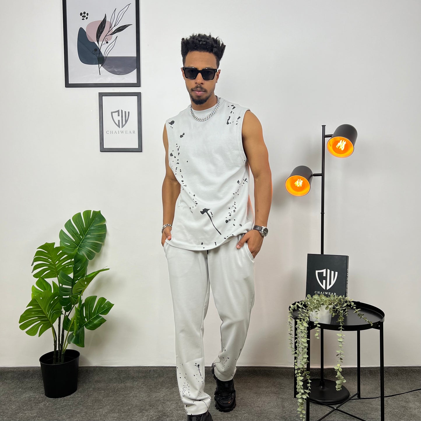 Complet Pantalon et Débardeur Tâche 320 g