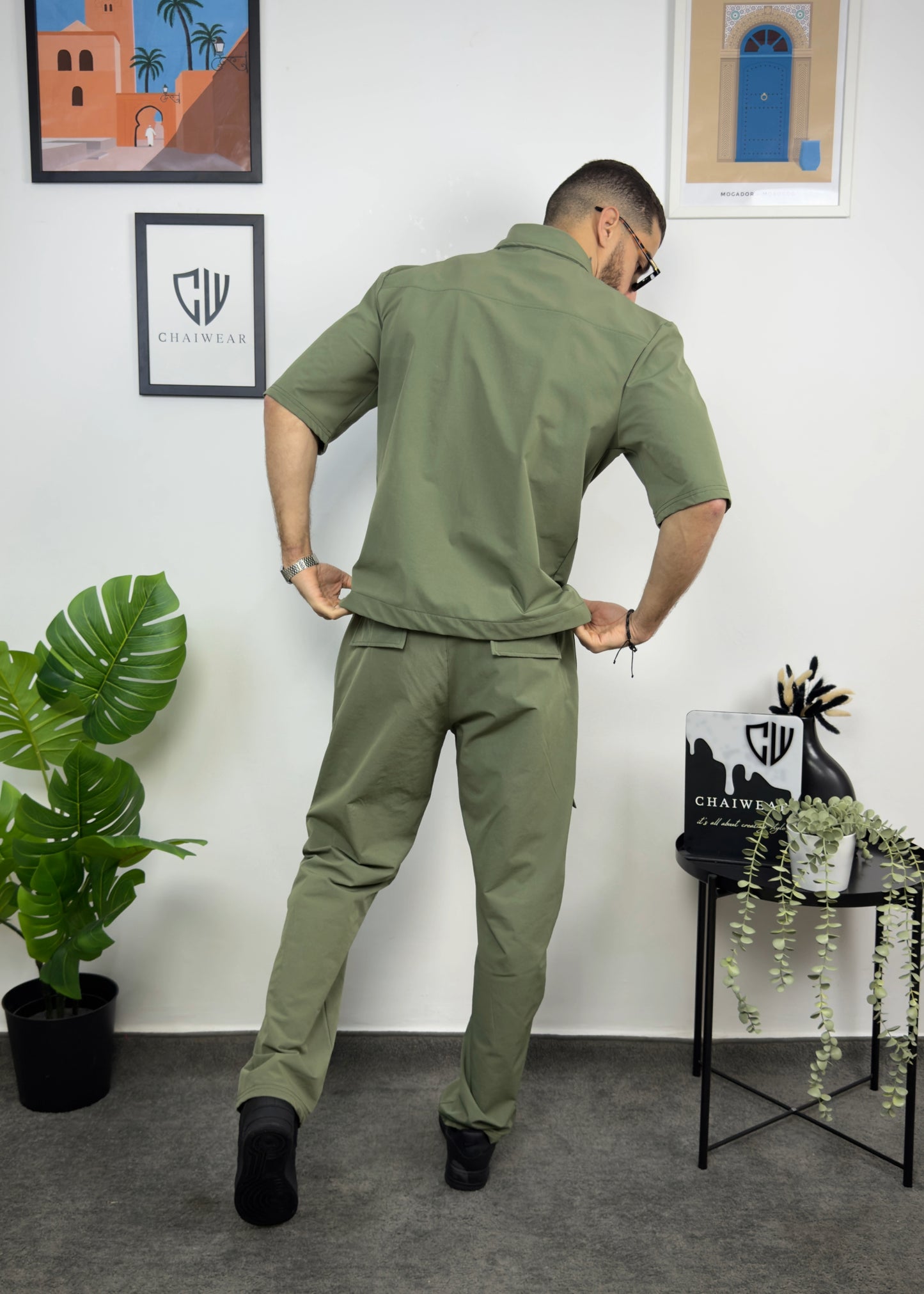 Pantalon et chemise Cargo en Nylon de haute qualité 240 GSM