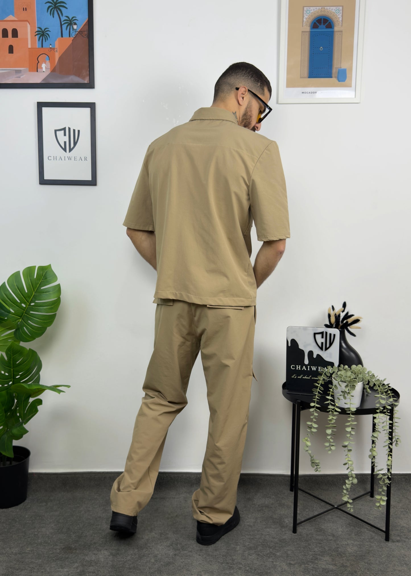 Pantalon et chemise Cargo en Nylon de haute qualité 240 GSM