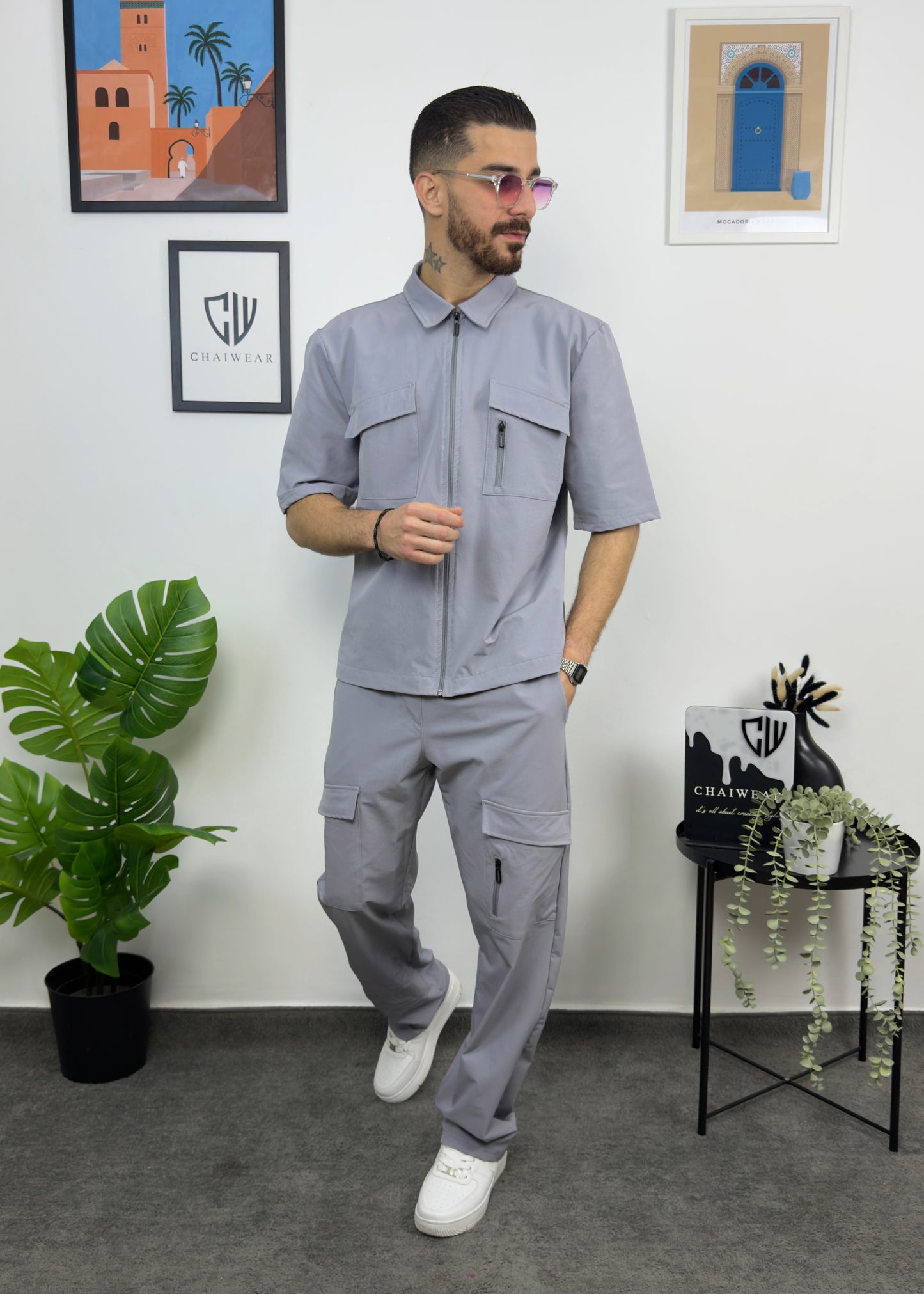 Pantalon et chemise Cargo en Nylon de haute qualité 240 GSM