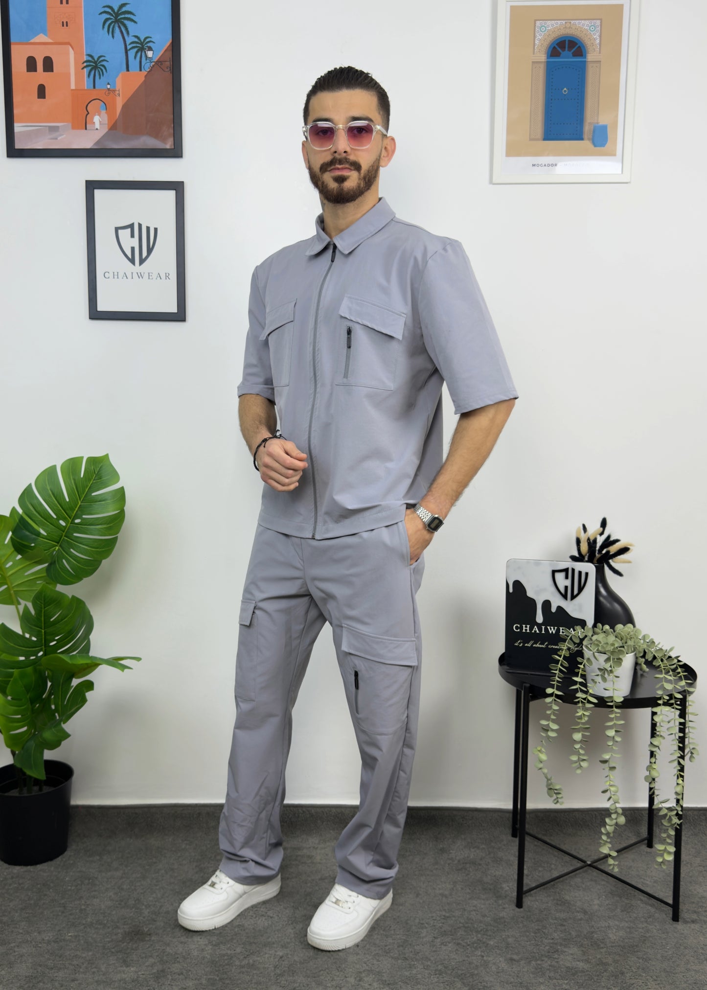 Pantalon et chemise Cargo en Nylon de haute qualité 240 GSM