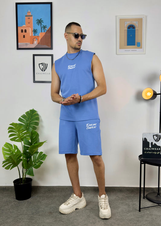 Short et Débardeur Dreams Chasers Edition limitée en coton lourd 320 GSM