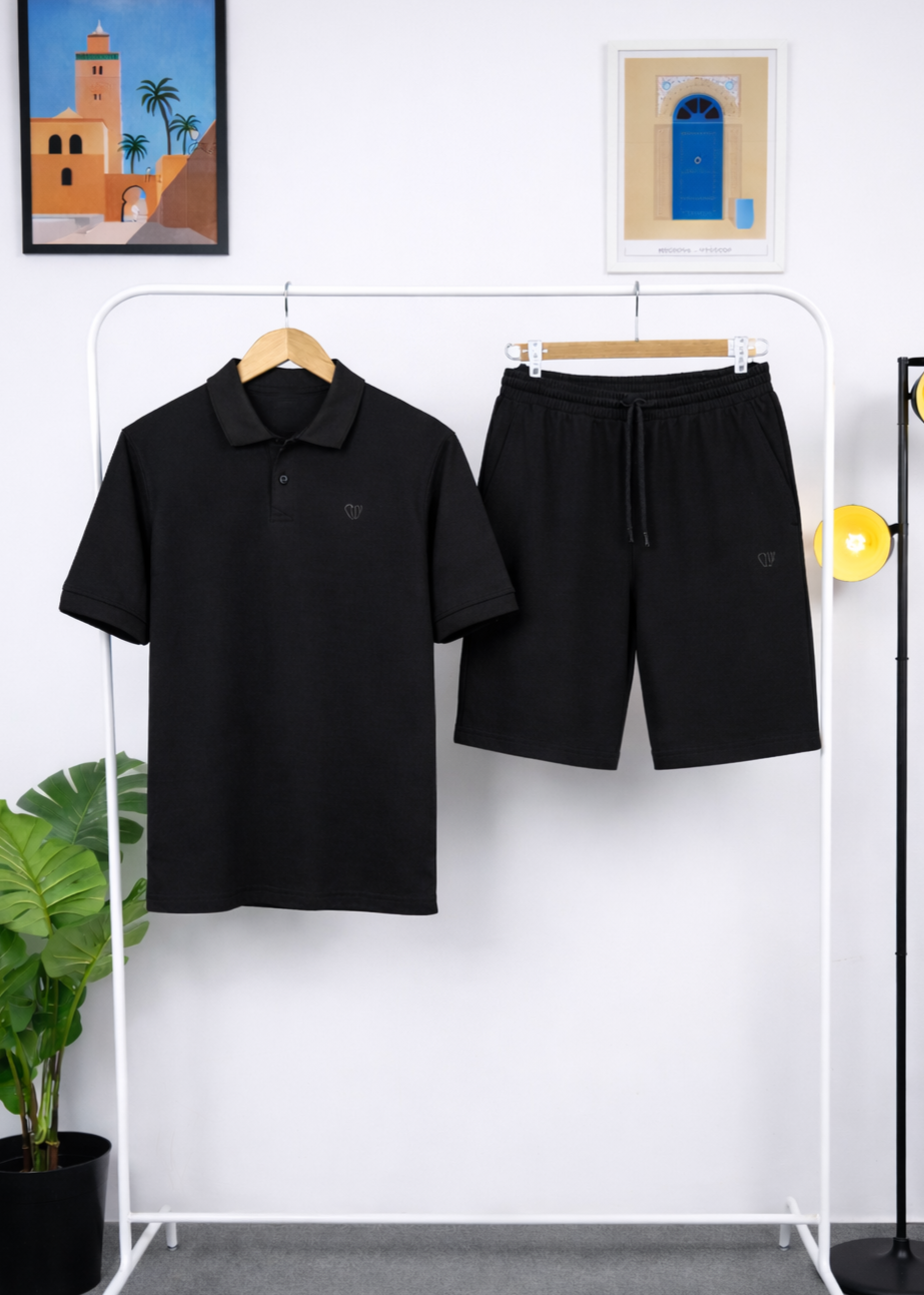 Short et Polo Chaiwear Edition limitée en coton lourd 320 GSM